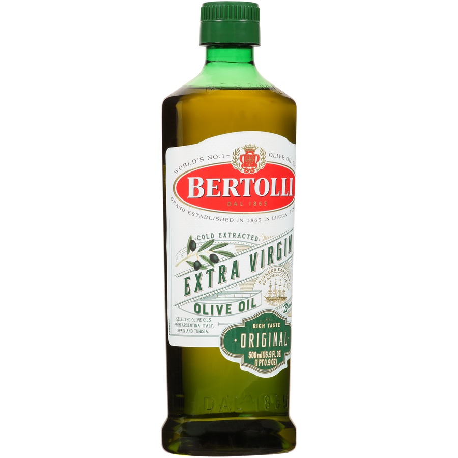 slide 2 of 8, Bertolli Extra Virgin Olive Oil Rich Taste, 17 oz