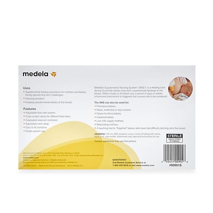 slide 2 of 2, Medela Supplemental Nursing Systemin Yellow, 1 ct