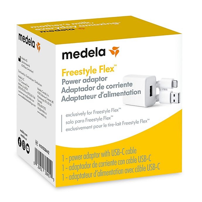 slide 2 of 3, Medela Freestyle Flex Breast Pump Power Adaptor, 1 ct