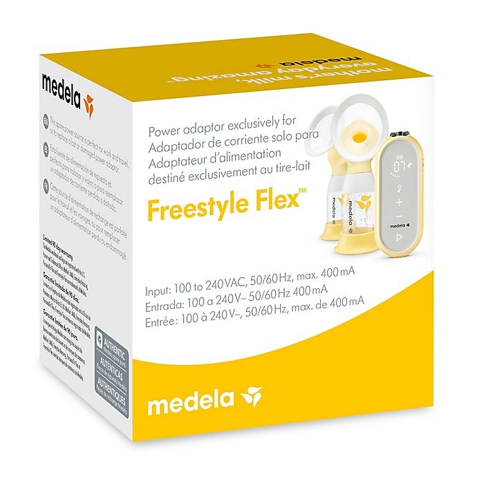 slide 3 of 3, Medela Freestyle Flex Breast Pump Power Adaptor, 1 ct