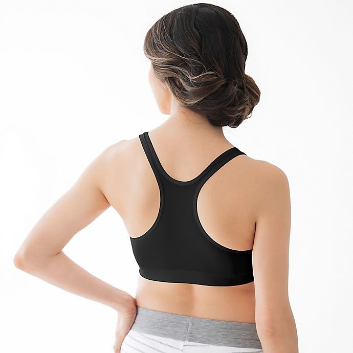 slide 4 of 6, Medela Small Nursing Sleep Bra - Black, 1 ct