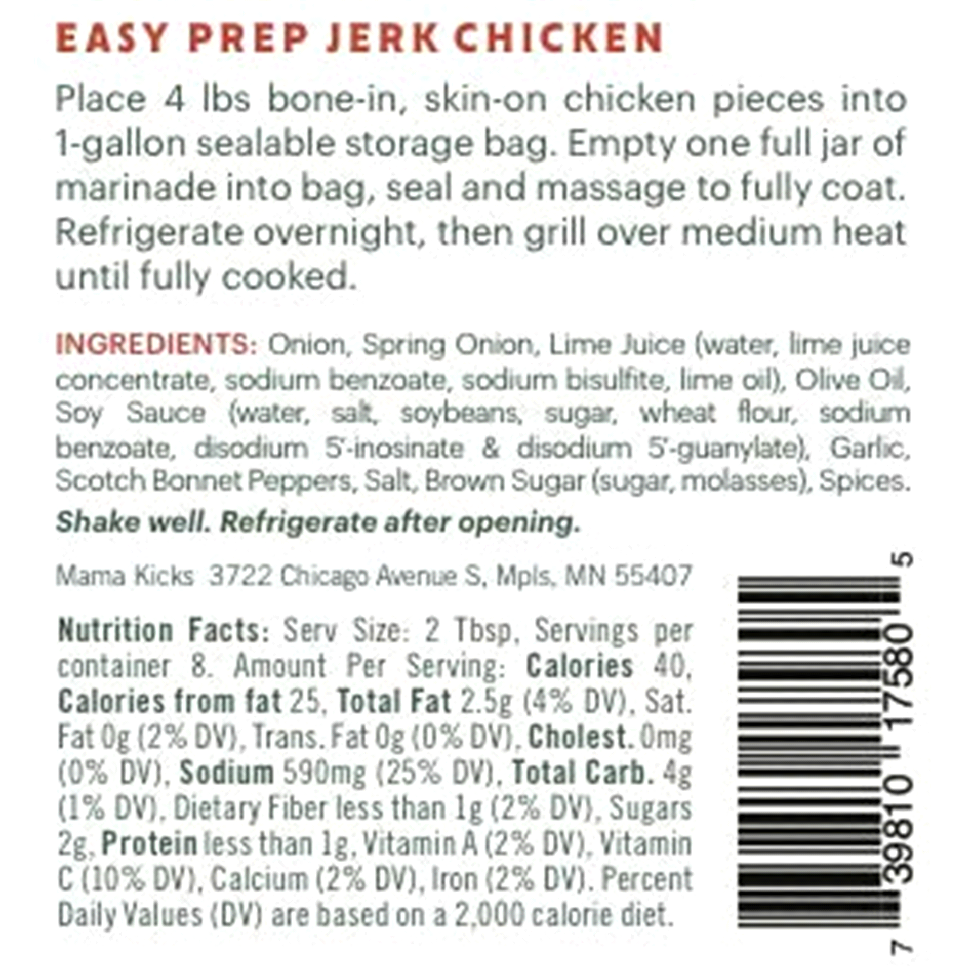 slide 3 of 13, Mama Kicks Jerk Marinade, 9.5 oz