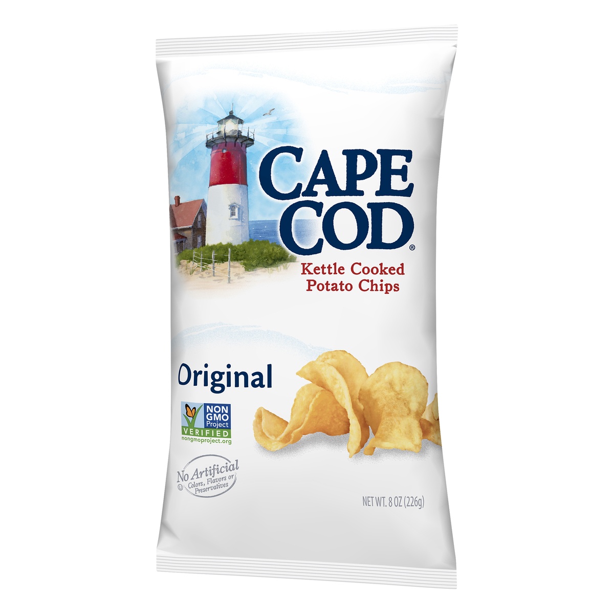 slide 2 of 8, Cape Cod Original Kettle Cooked Potato Chips, 8 oz