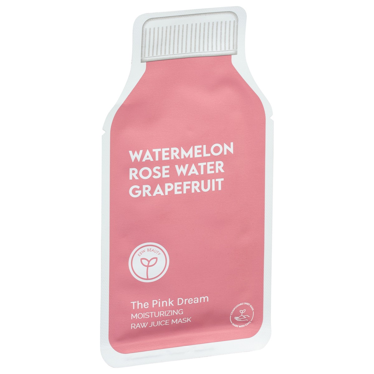 slide 9 of 10, ESW Beauty The Pink Dream Moisturizing Raw Juice Mask 1 0.85 fl oz, 0.85 fl oz