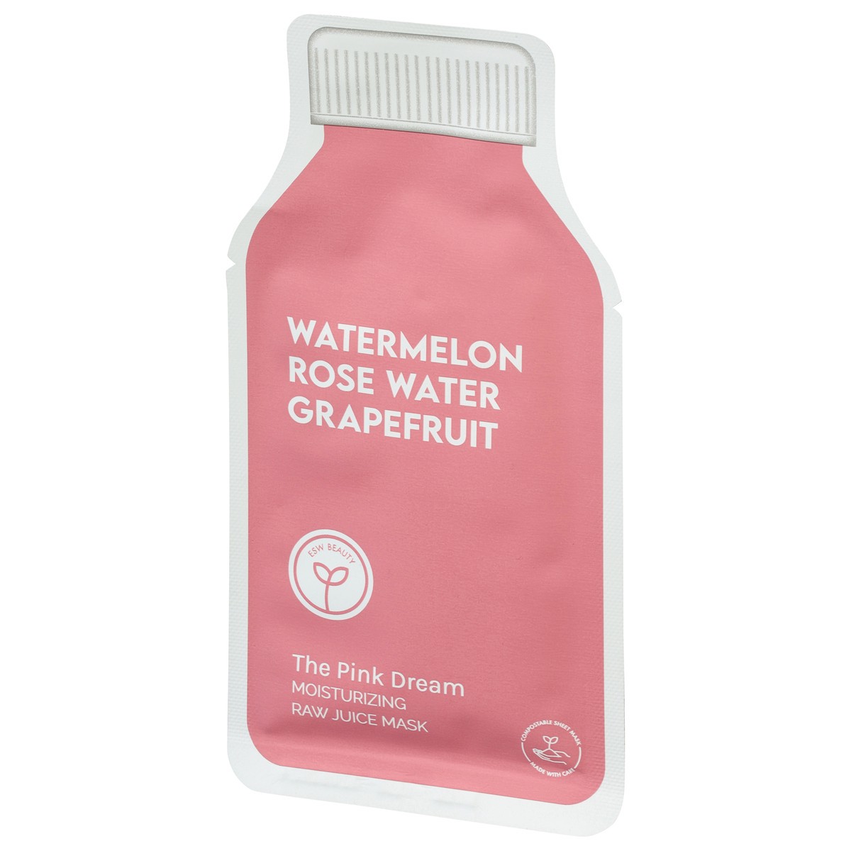 slide 6 of 10, ESW Beauty The Pink Dream Moisturizing Raw Juice Mask 1 0.85 fl oz, 0.85 fl oz