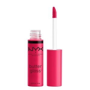 slide 1 of 3, NYX Professional Makeup Butter Lip Gloss, Summer Fruit, 0.32 oz