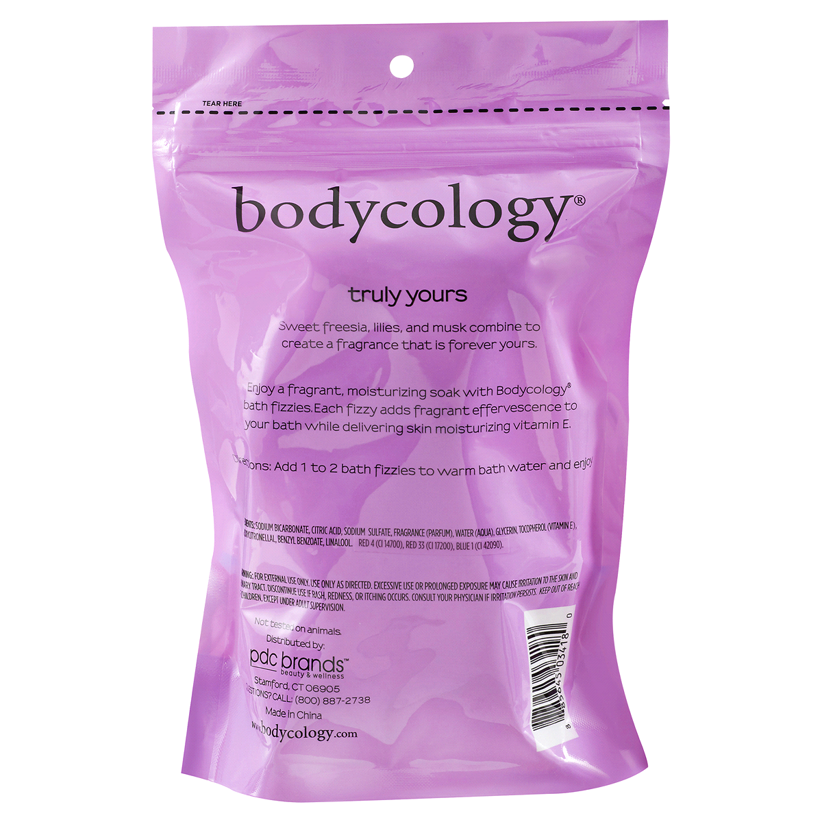 slide 2 of 2, bodycology Truly Yours Bath Fizzies, 8 ct
