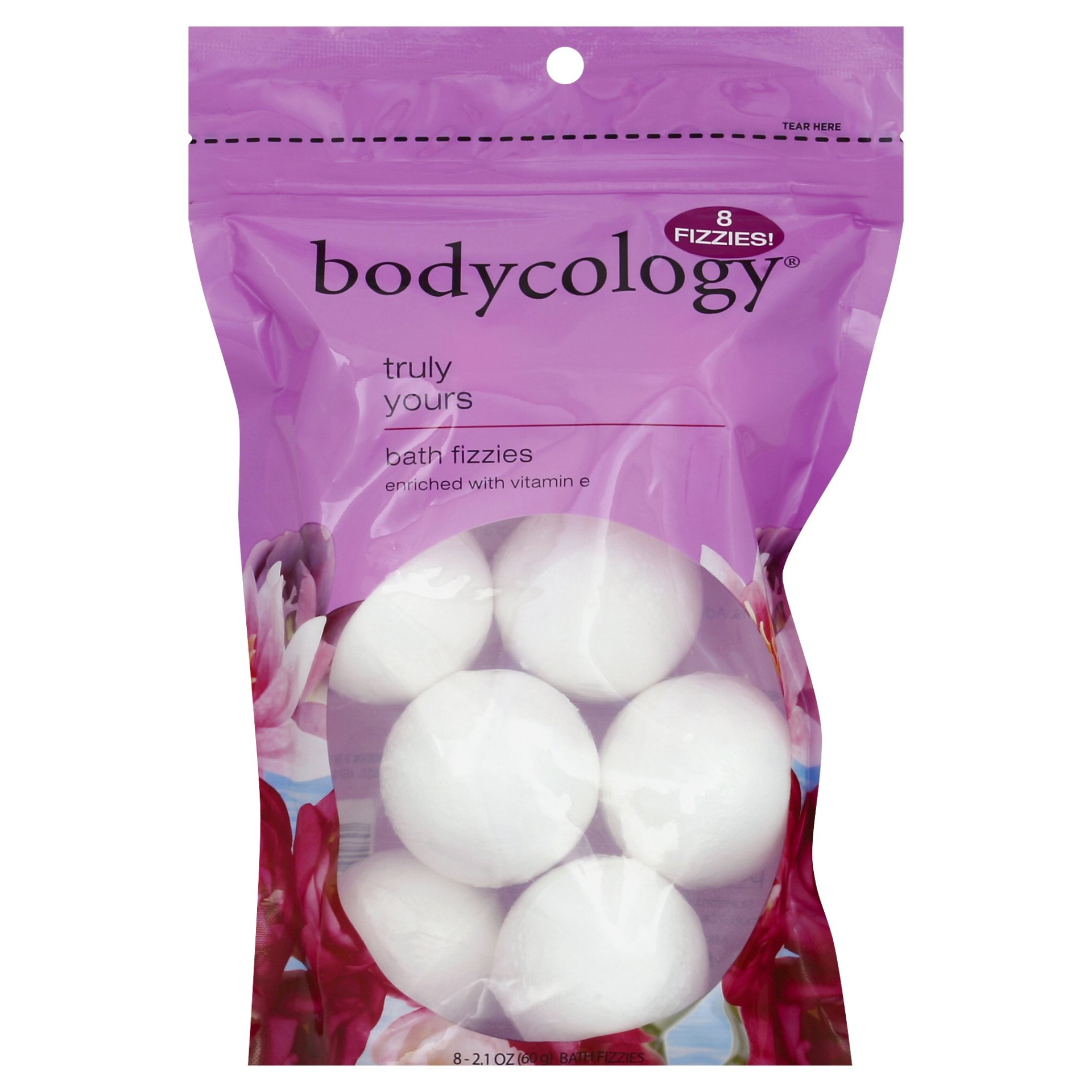 slide 1 of 2, bodycology Truly Yours Bath Fizzies, 8 ct