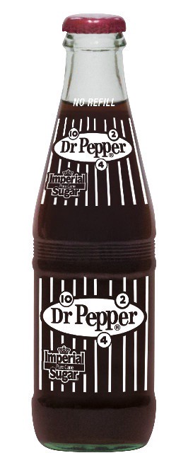 slide 1 of 2, Dr Pepper Made with Sugar - 8 fl oz, 8 fl oz