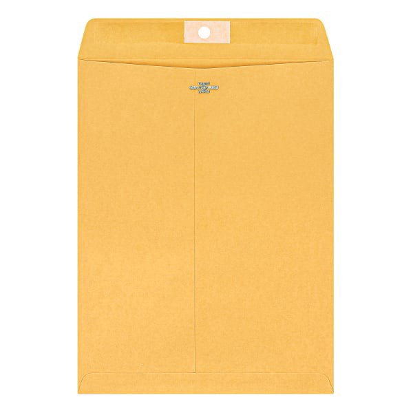 slide 2 of 3, Office Depot Brand 9"" X 12"" Manila Envelopes, Clasp Closure, Brown Kraft, Box Of 25, 25 ct