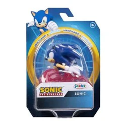 Jakks Pacific Sonic The Hedgehog 2 1/2-Inch Mini-Figures Wave 14 Modern Running Sonic