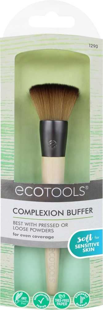 slide 1 of 1, EcoTools Custom Coverage Buffing Brush, 1 ct