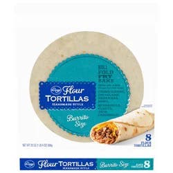 Kroger Burrito Size Flour Tortillas