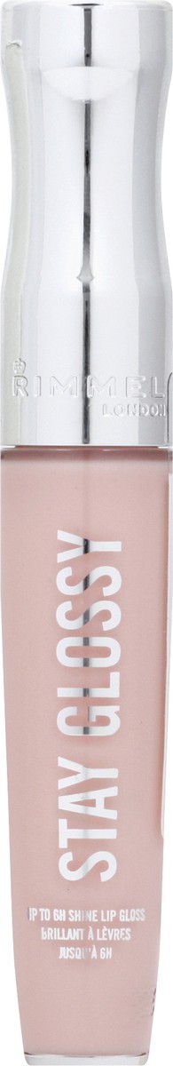 slide 6 of 11, Rimmel London Stay Glossy Sundae Best 143 Lip Gloss 5.5 ml, 0.18 oz