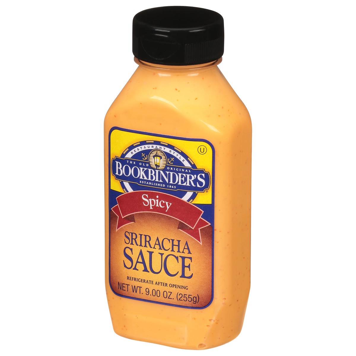 slide 3 of 9, Bookbinder's Spicy Sriracha Sauce 9.00 oz, 9 oz