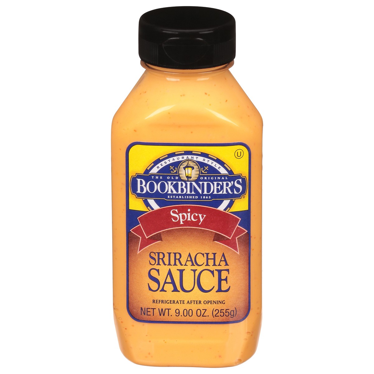 slide 1 of 9, Bookbinder's Spicy Sriracha Sauce 9.00 oz, 9 oz