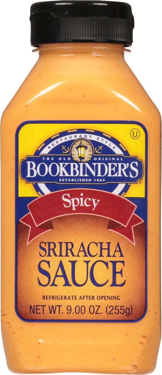 slide 6 of 9, Bookbinder's Spicy Sriracha Sauce 9.00 oz, 9 oz