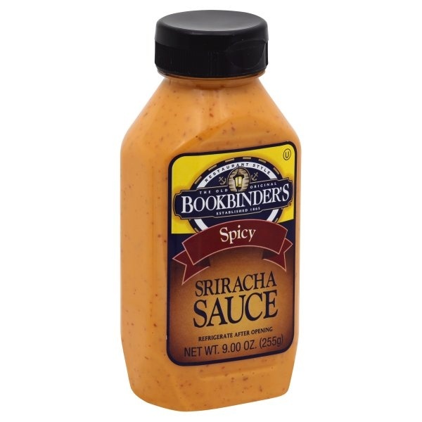 slide 1 of 1, Bookbinder's Spicy Sriracha Sauce, 9 oz