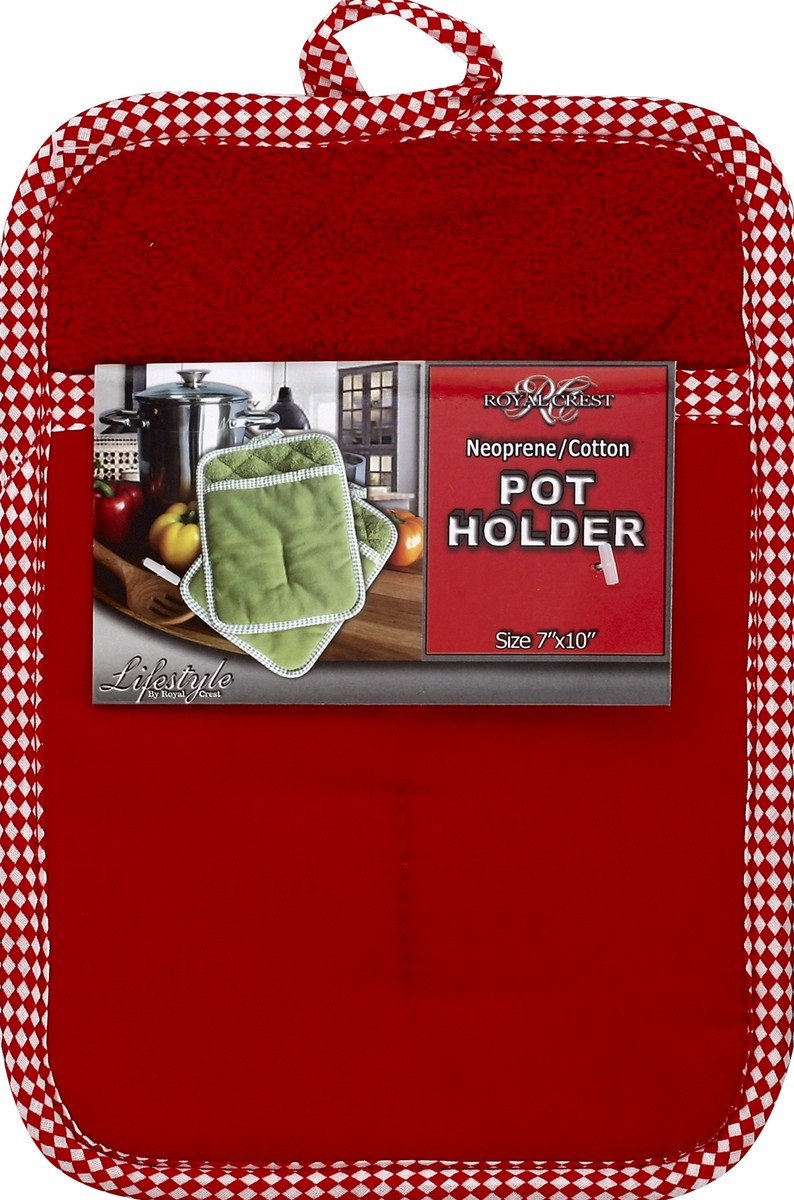 slide 2 of 2, Royal Crest Neoprene/Cotton Pot Holder, 1 ct