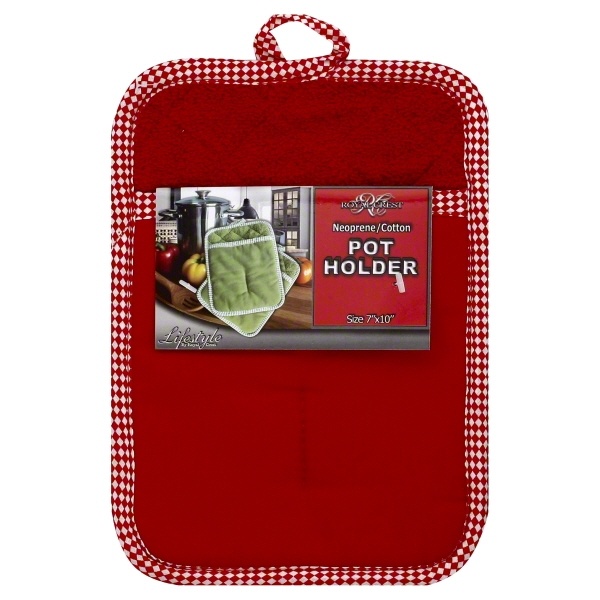 slide 1 of 2, Royal Crest Neoprene/Cotton Pot Holder, 1 ct