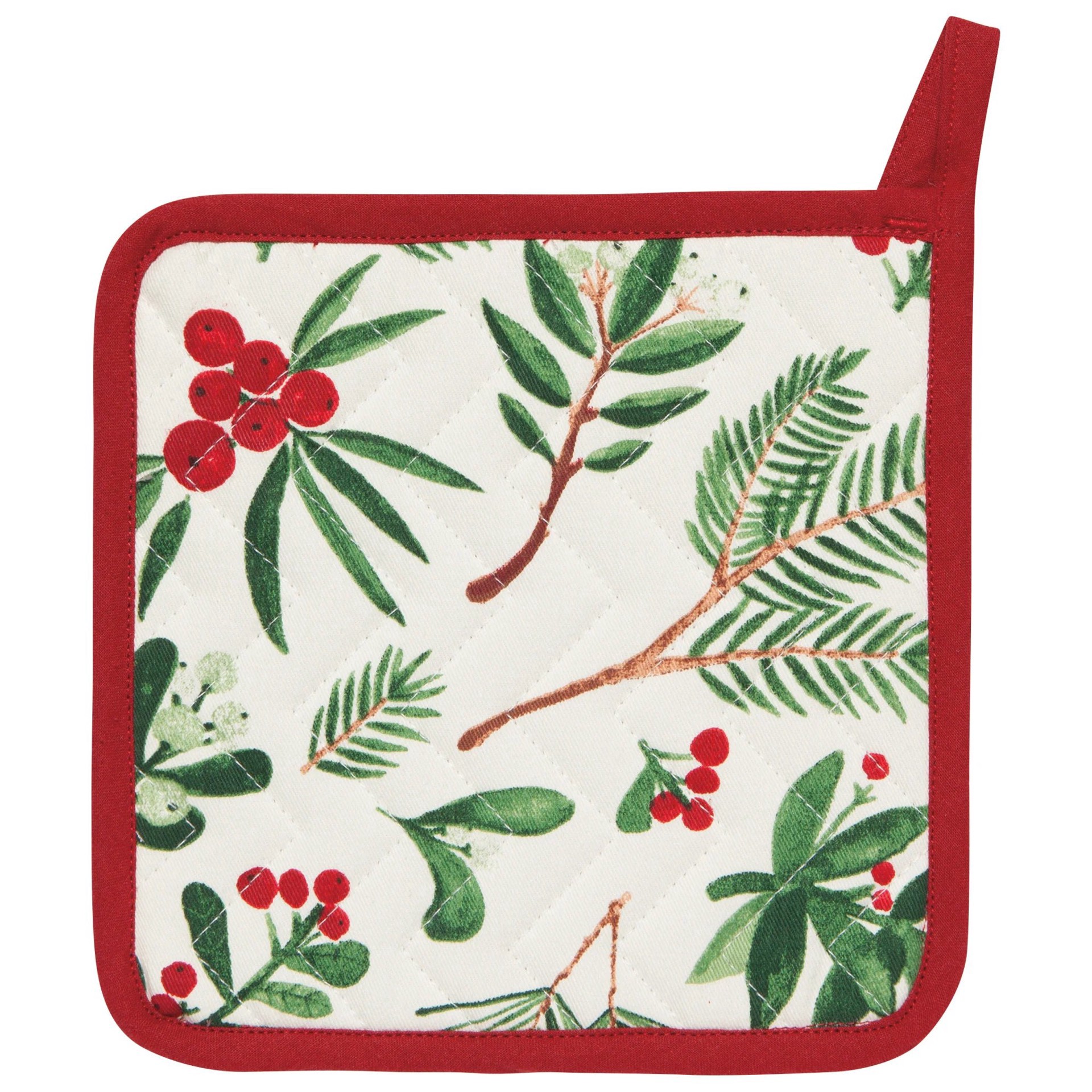 slide 1 of 1, Now Designs Winterberry Chef Potholder, 1 ct