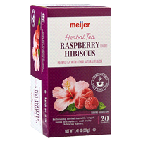 slide 3 of 29, Meijer Raspberry Hibiscus Tea - 20 ct, 20 ct