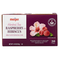 slide 23 of 29, Meijer Raspberry Hibiscus Tea - 20 ct, 20 ct