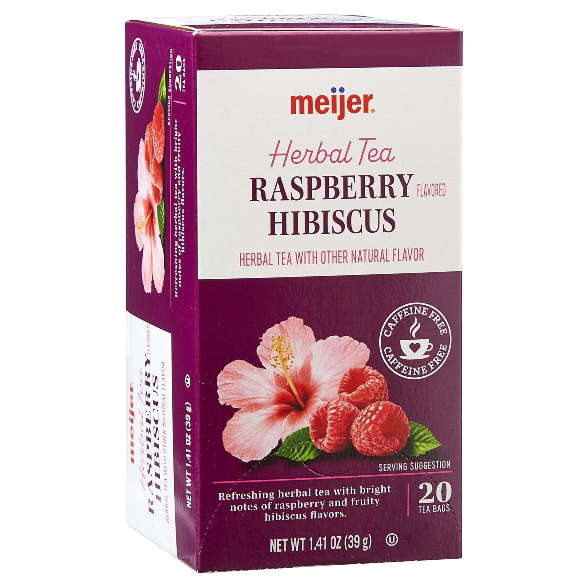 slide 5 of 29, Meijer Raspberry Hibiscus Tea - 20 ct, 20 ct