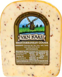 Van Kaas Mediterranean Gouda Cheese - 1 ea