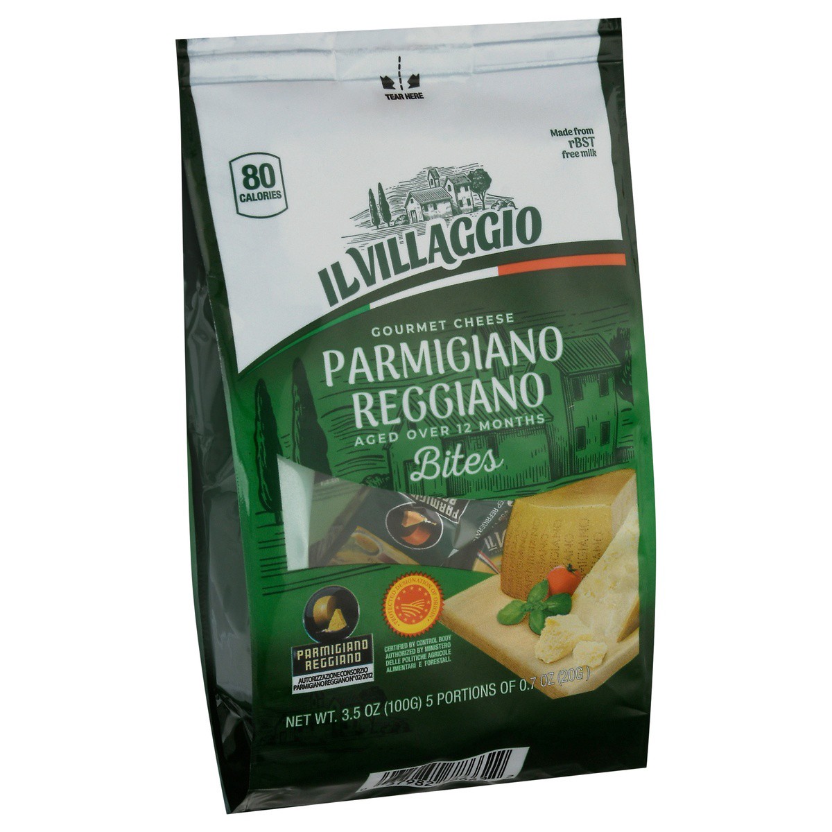 slide 2 of 9, Il Villaggio Parmigiano Reggiano Cheese Bites, 3.5 oz