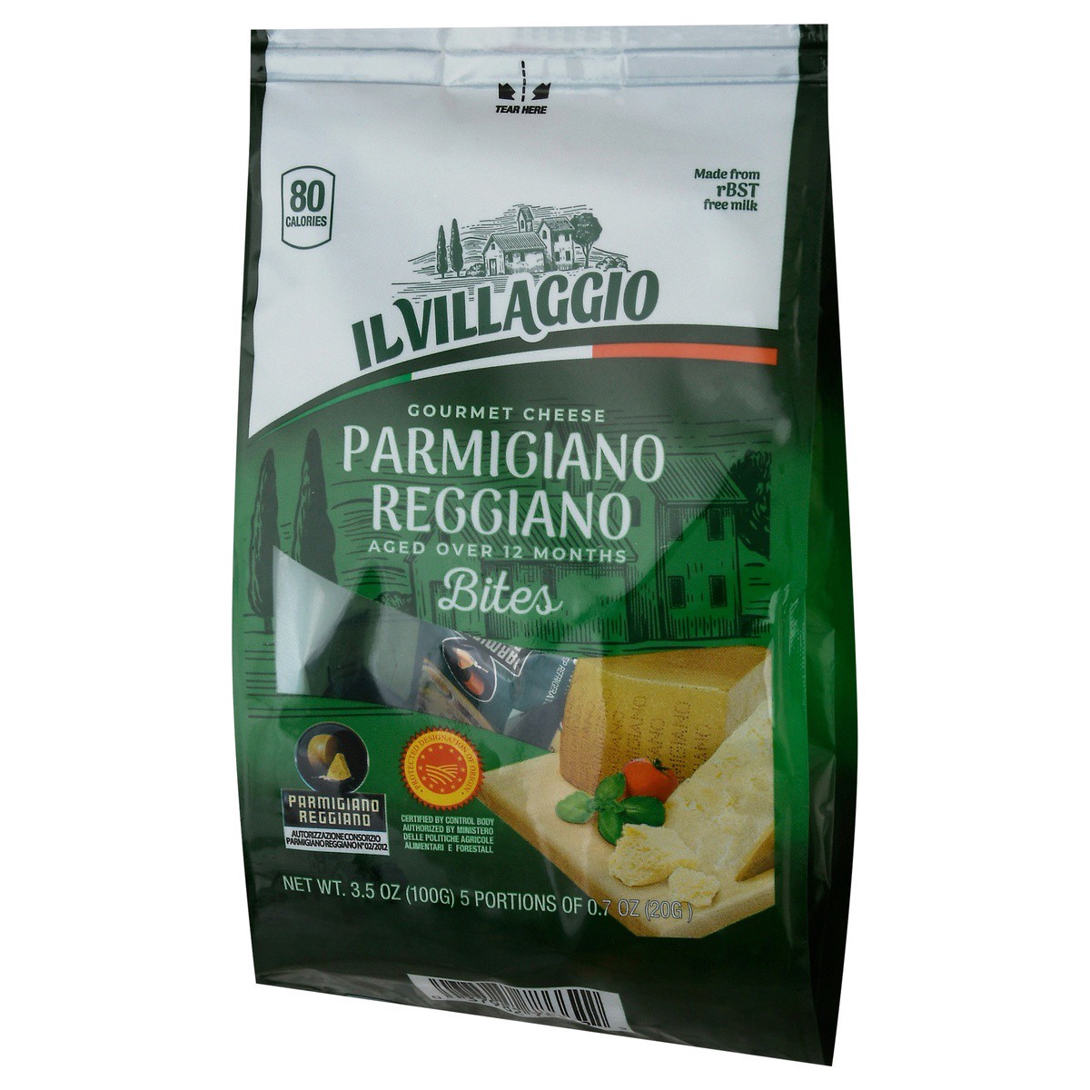 slide 3 of 9, Il Villaggio Parmigiano Reggiano Cheese Bites, 3.5 oz