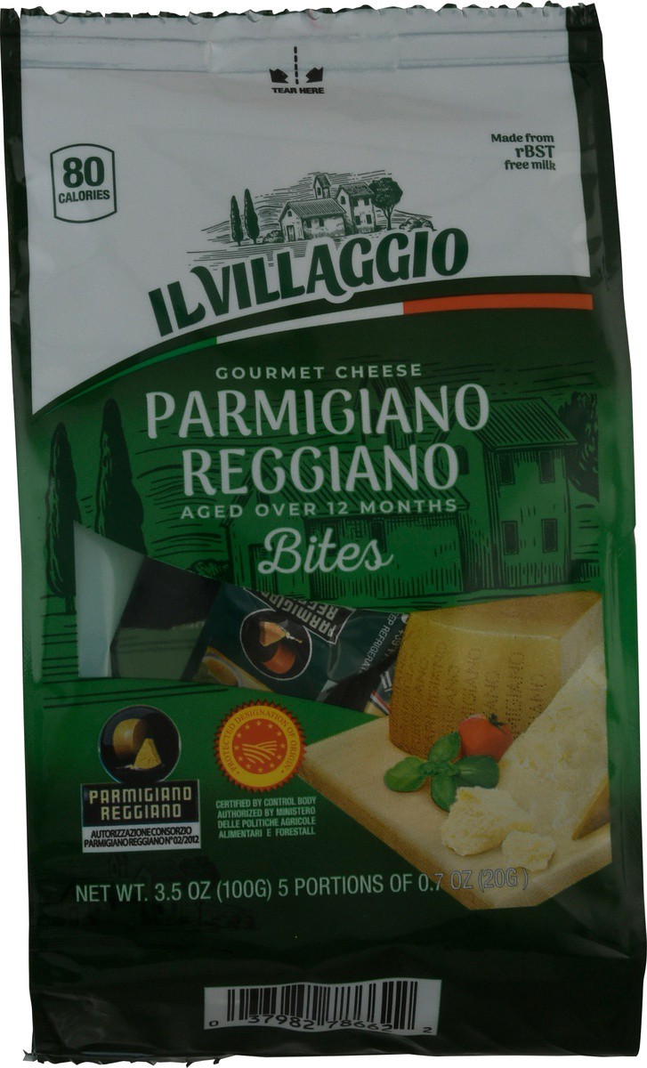 slide 6 of 9, Il Villaggio Parmigiano Reggiano Cheese Bites, 3.5 oz