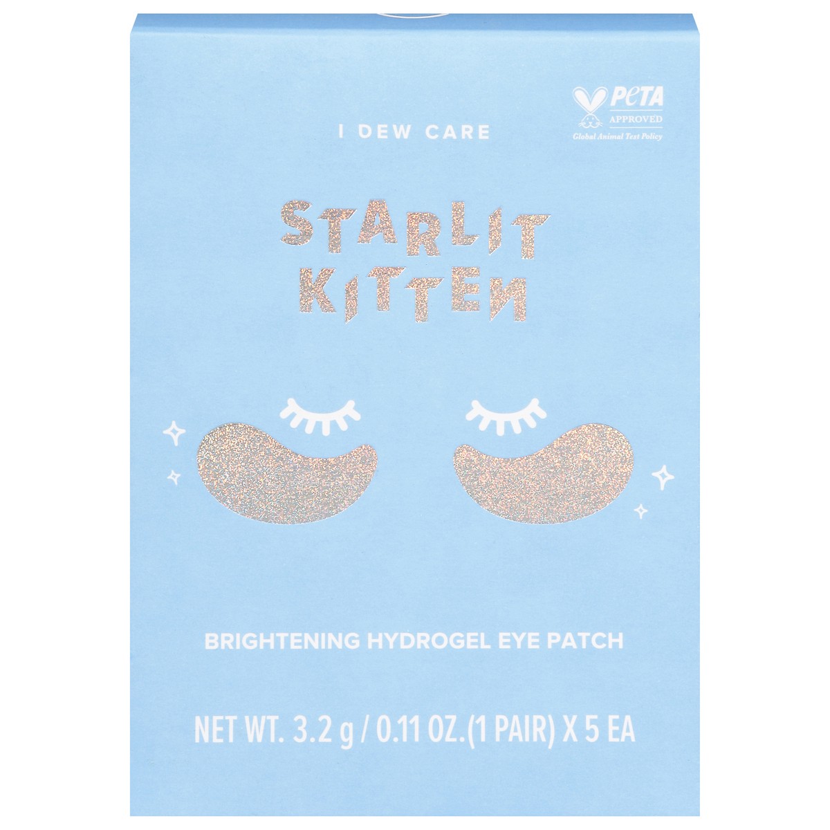 slide 1 of 12, I Dew Care Starlit Kitten Brightening Hydrogel Eye Patch - 10 ea, 10 ct