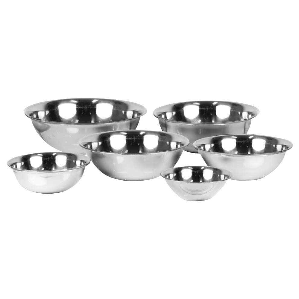 slide 1 of 1, chefstlye chefstyle Stainless Steel Bowl Set, 6 ct