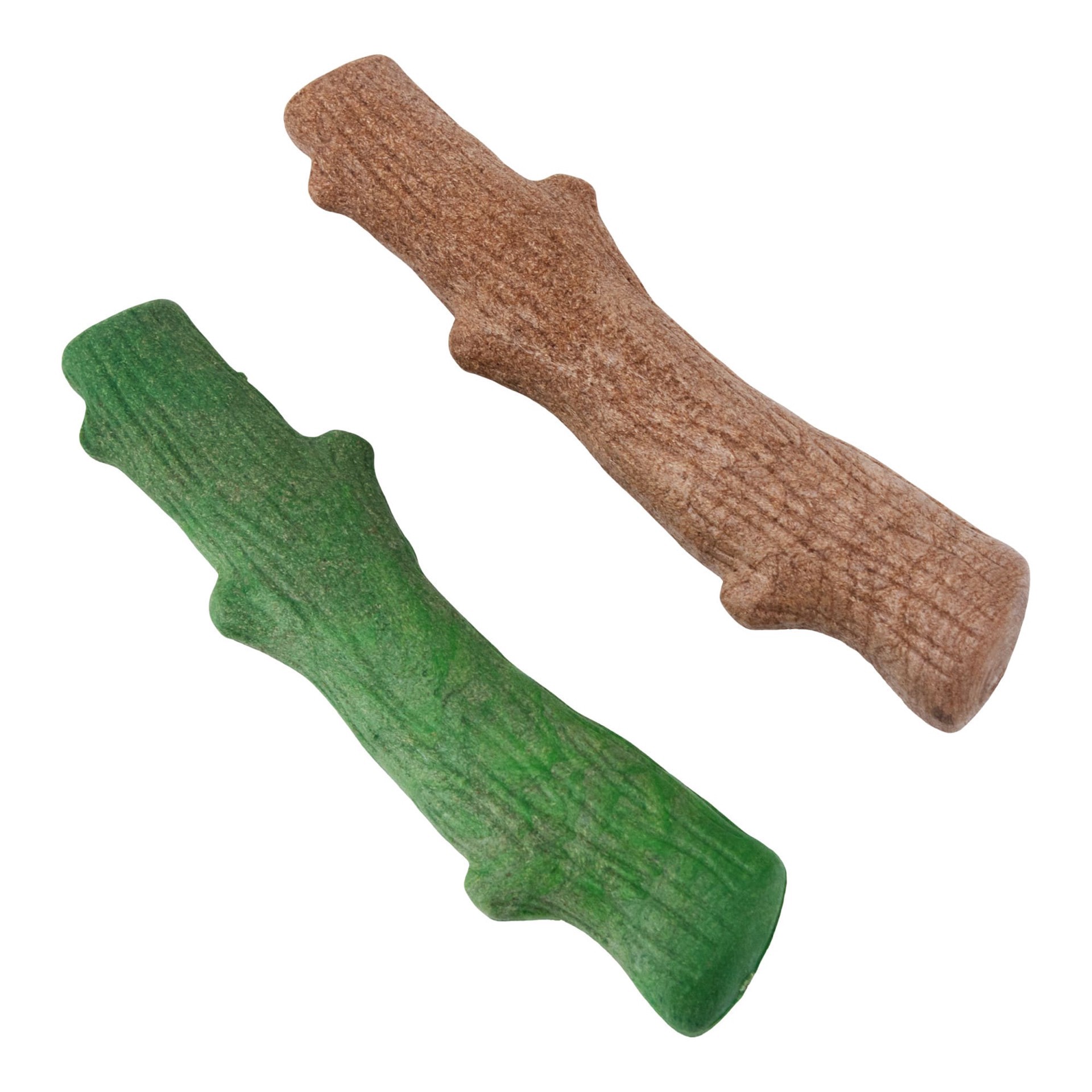 slide 1 of 1, Outward Hound Psg-Dogwood Dog Chew Toy 2Pk, 2 ct