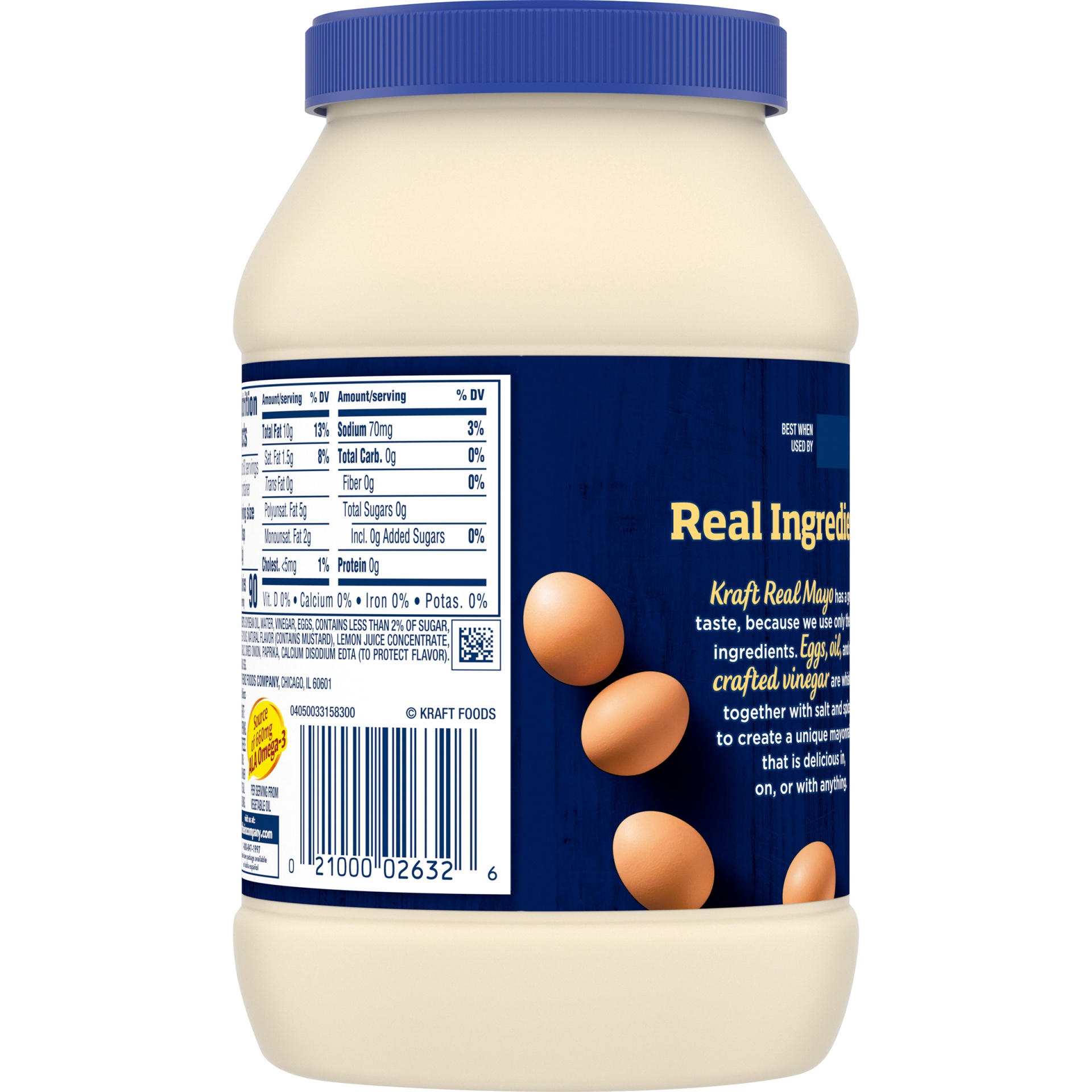 slide 10 of 12, Kraft Real Mayo Creamy & Smooth Mayonnaise, for a Keto and Low Carb Lifestyle Jar, 30 fl oz