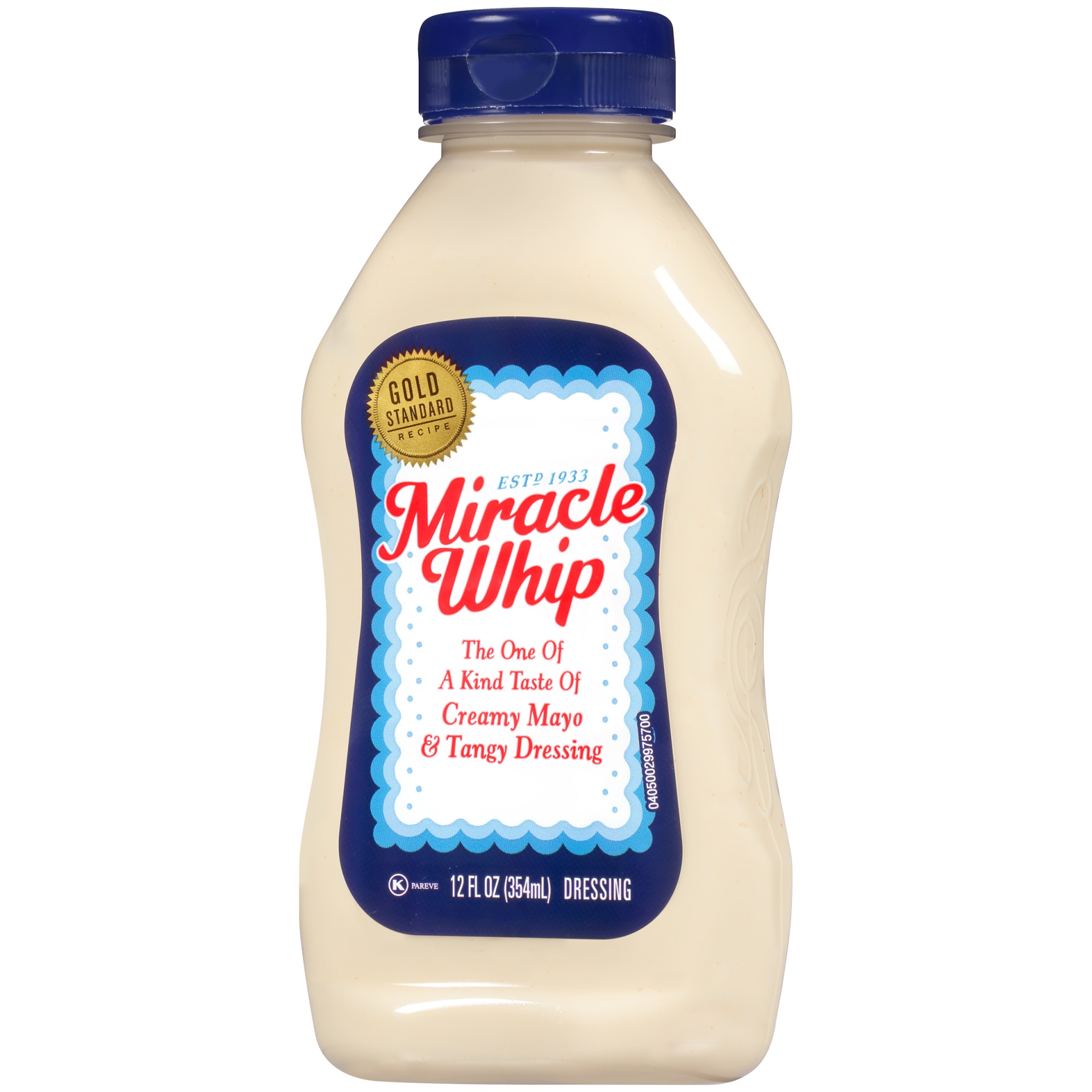 slide 13 of 13, Miracle Whip Mayo-like Dressing Bottle, 12 fl oz
