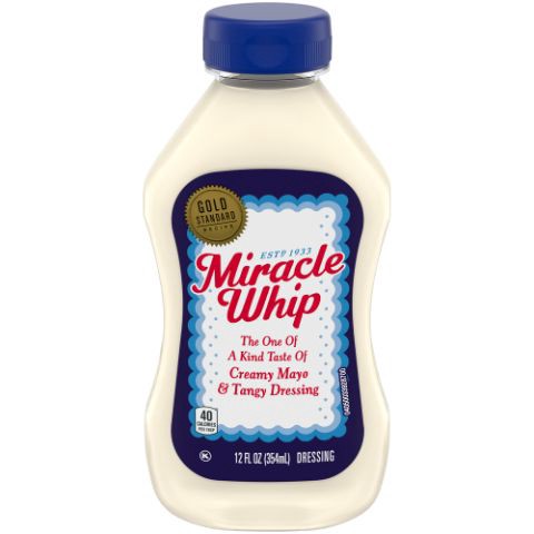 slide 1 of 1, Kraft Easy Squeeze Miracle Whip, 12 oz