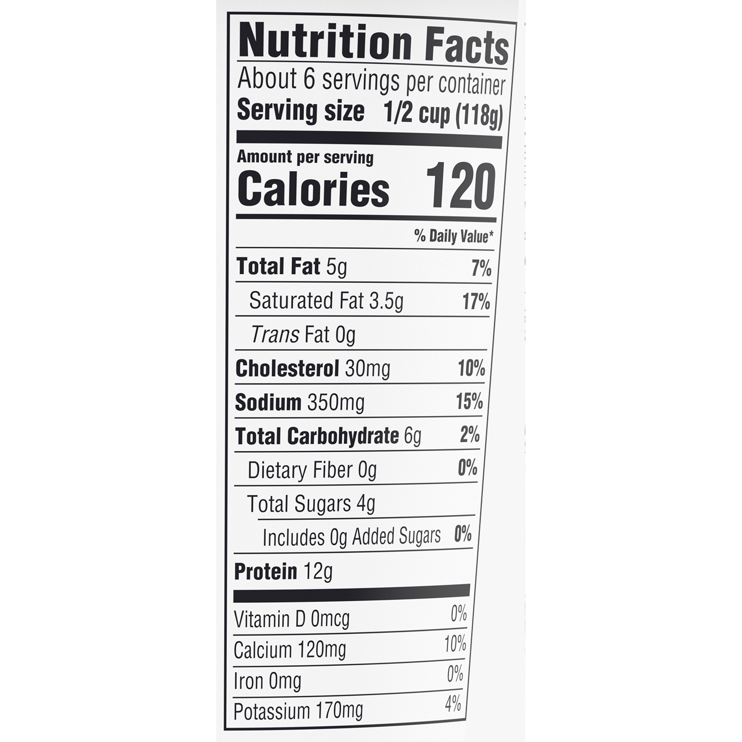 slide 2 of 6, Breakstone's Large Curd Cottage Cheese with 4% Milkfat, 24 oz Tub, 24 oz