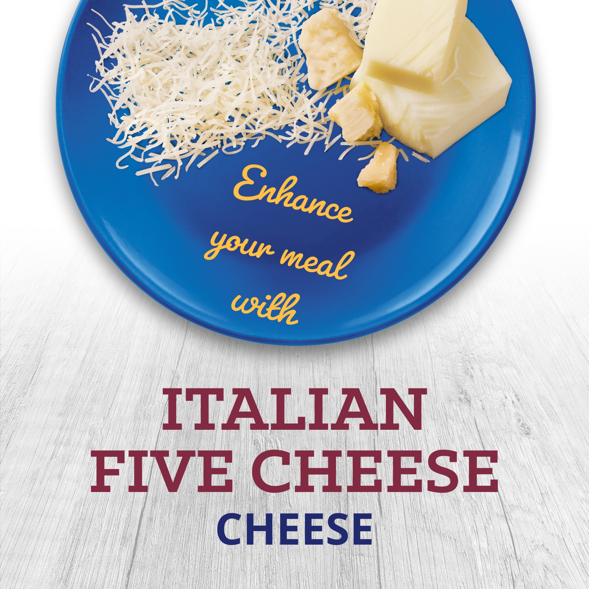 slide 3 of 9, Kraft Italian Five Cheese Blend Shredded Cheese, 8 oz Bag, 8 oz