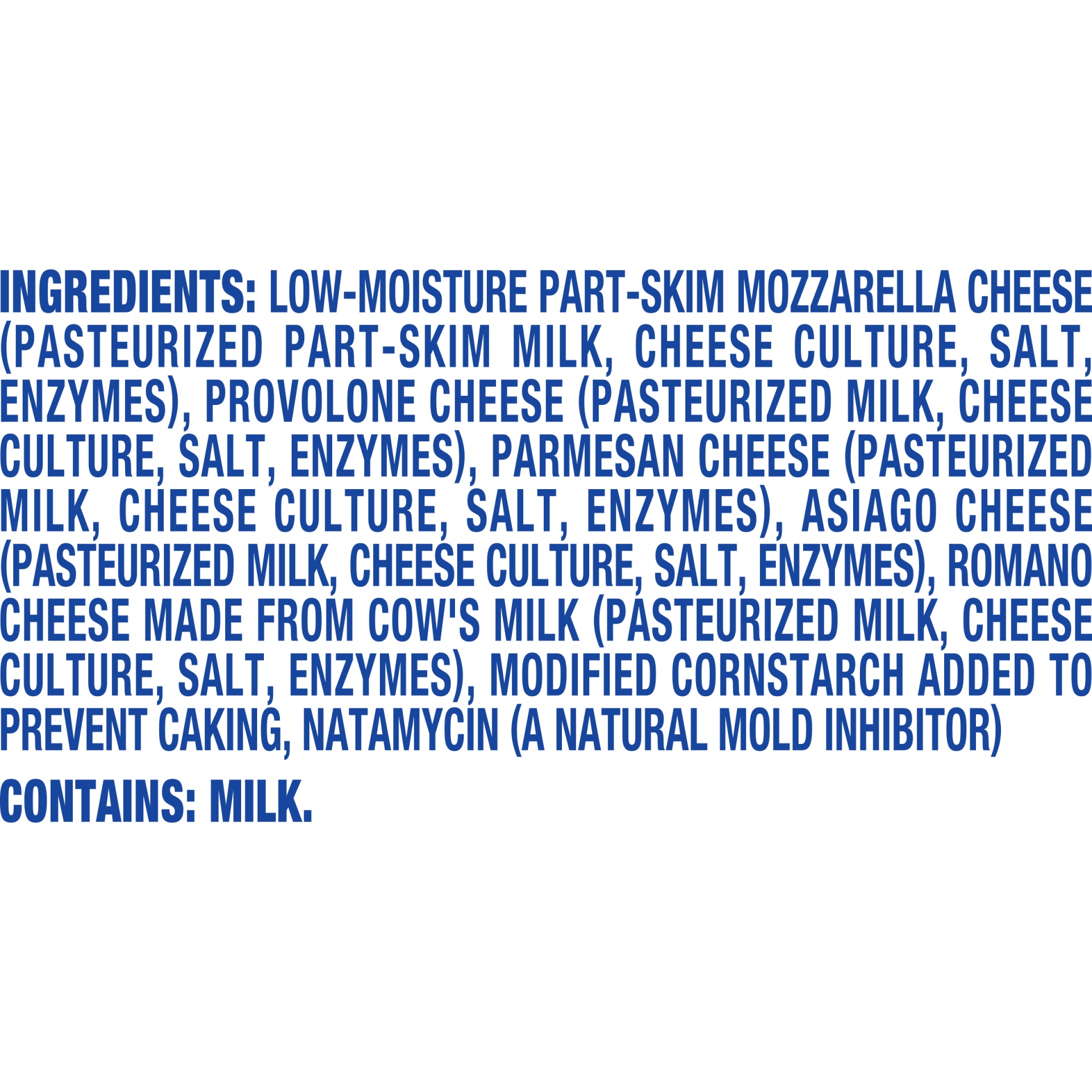 slide 9 of 9, Kraft Italian Five Cheese Blend Shredded Cheese, 8 oz Bag, 8 oz