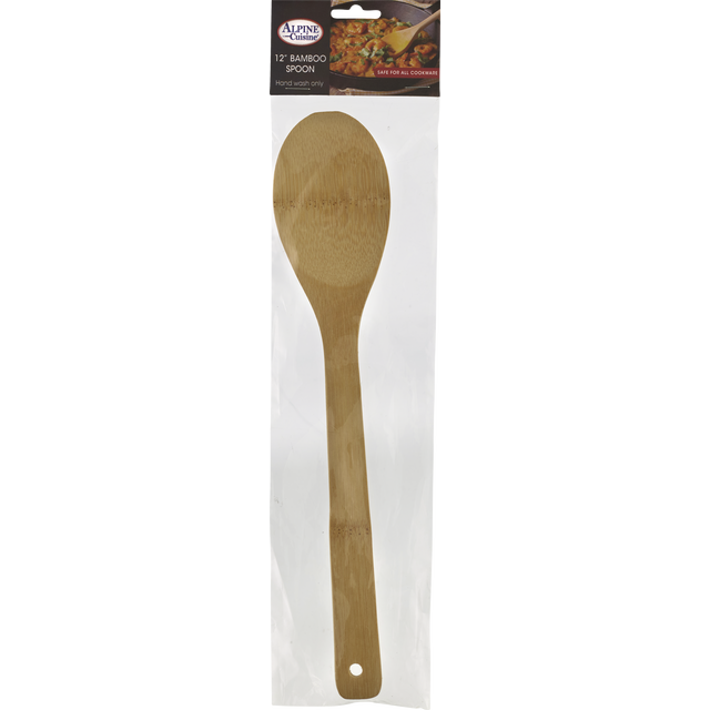 slide 1 of 1, Alpine Cuisine Bamboo Spoon - Each, 1 ct