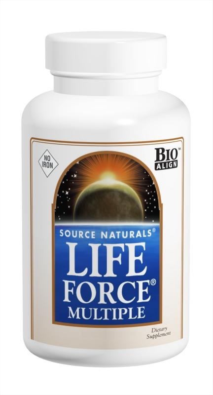 slide 1 of 1, Source Naturals Life Force Multiple No Iron Vitamin, 180 ct