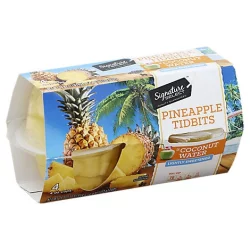 Signature Select Pineapple In Coconut Water Fruit Cups 