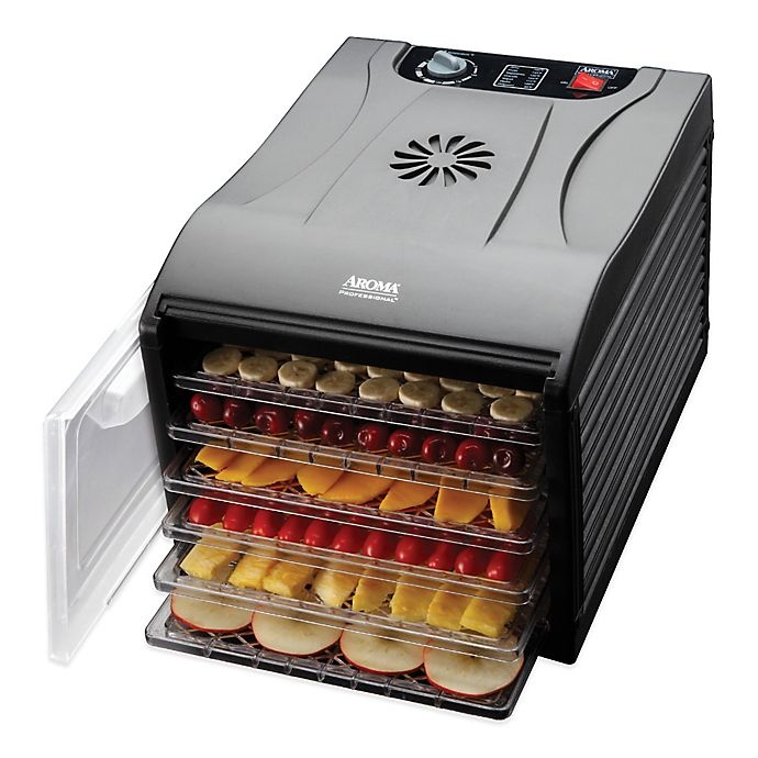 slide 2 of 4, Aroma 6-Tray Food Dehydrator, 1 ct