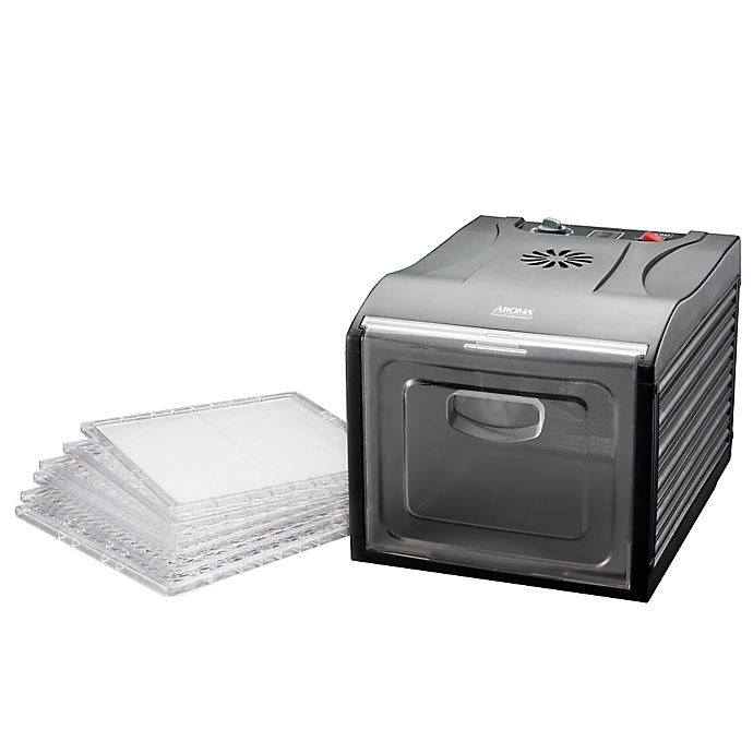 slide 3 of 4, Aroma 6-Tray Food Dehydrator, 1 ct