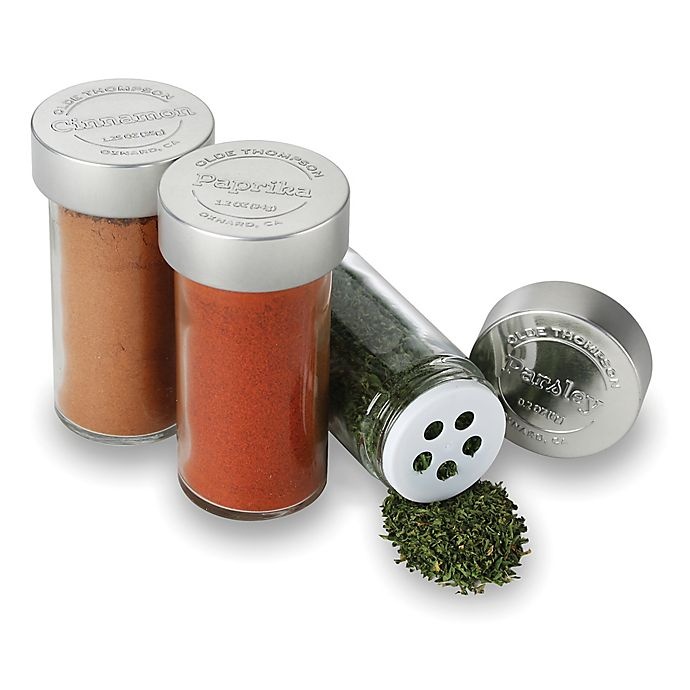 slide 3 of 3, Olde Thompson 20 Jar Embossed Revolving Spice Rack, 1 ct