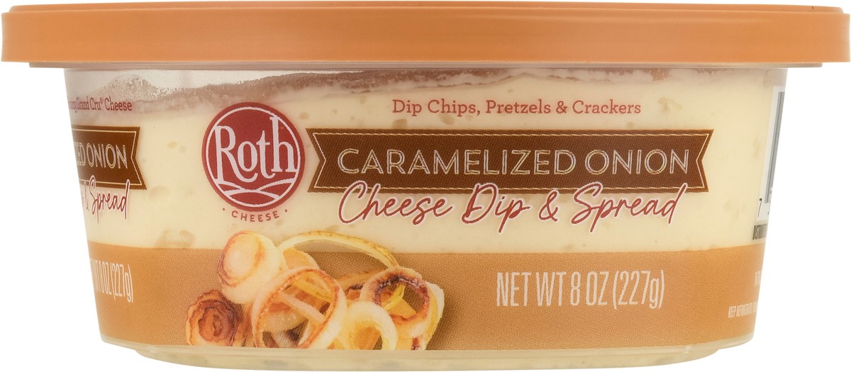 slide 16 of 16, Roth Caramelized Onion Cheese Dip, 8 oz