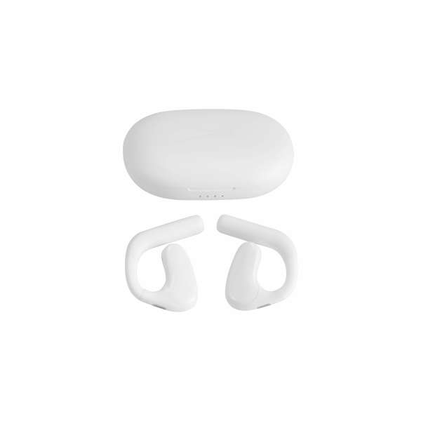 slide 9 of 10, Altec Lansing Sport Active OWS Earbuds, White, MZX1020, 1 ct