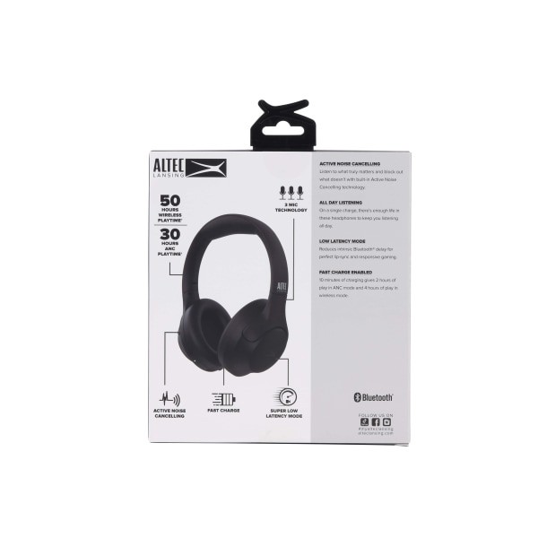 slide 5 of 7, Altec Lansing ComfortQ 2.0 Active Noise Cancelling Wireless Headphones 1 ea, 1 ct